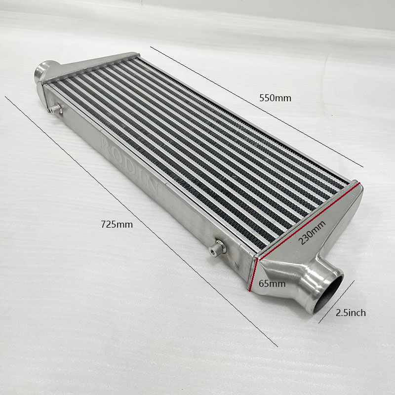 Front Mount Intercooler Universal Bar Plate - 550*230*65mm Evrensel Turbo Intercooler çubuğu ve