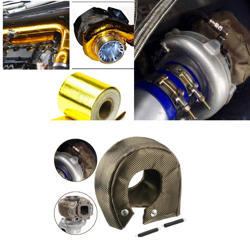 Turbo Heat Shield Blanket Titanium T3 T4 - T25 T3 T4 T6 Turbo Battaniye