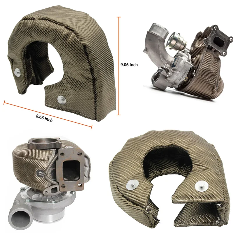 Araba Turbo Şarj Cihazı Isı Ka - Turbo Heat Shield Blanket Titanium T3 T4 incelemesi ve fiyatı