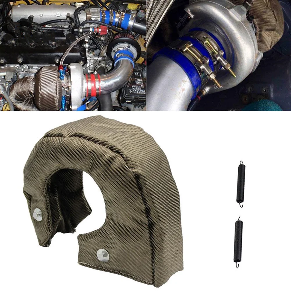 Araba Turbo Şarj Cihazı Isı Ka - Turbo Heat Shield Blanket Titanium T3 T4 incelemesi ve fiyatı