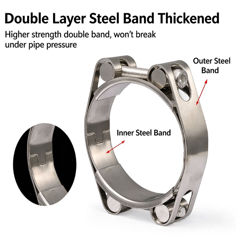 Turbo Basınç Hortumları için A - T-Bolt Hose Clamps Stainless Steel Turbo incelemesi ve fiyatı