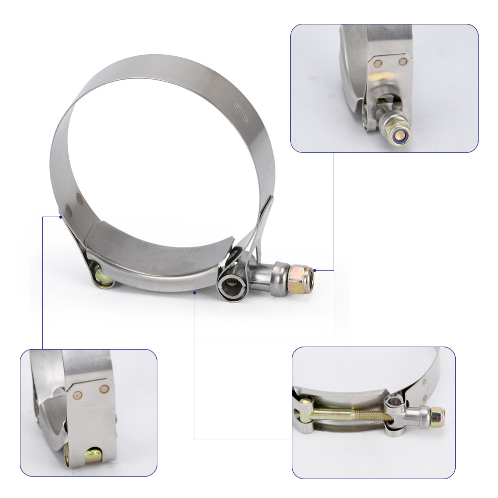 LIZHI - (2 adet/grup) kelepçel - T-Bolt Hose Clamps Stainless Steel Turbo incelemesi ve fiyatı