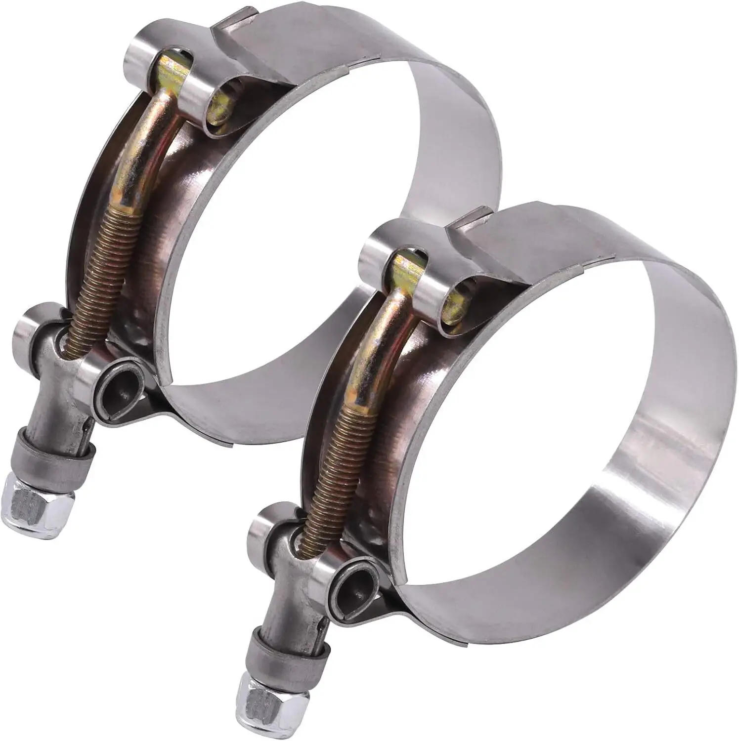2 adet 4 adet 2 inç T-cıvata k - T-Bolt Hose Clamps Stainless Steel Turbo incelemesi ve fiyatı