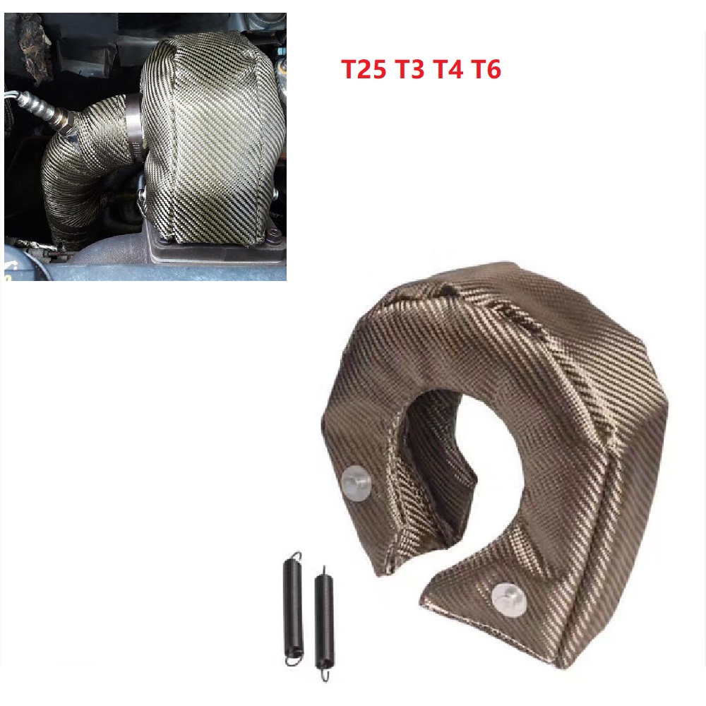 T25 T3 T4 T6 Turbo Battaniye K - Turbo Heat Shield Blanket Titanium T3 T4 incelemesi ve fiyatı