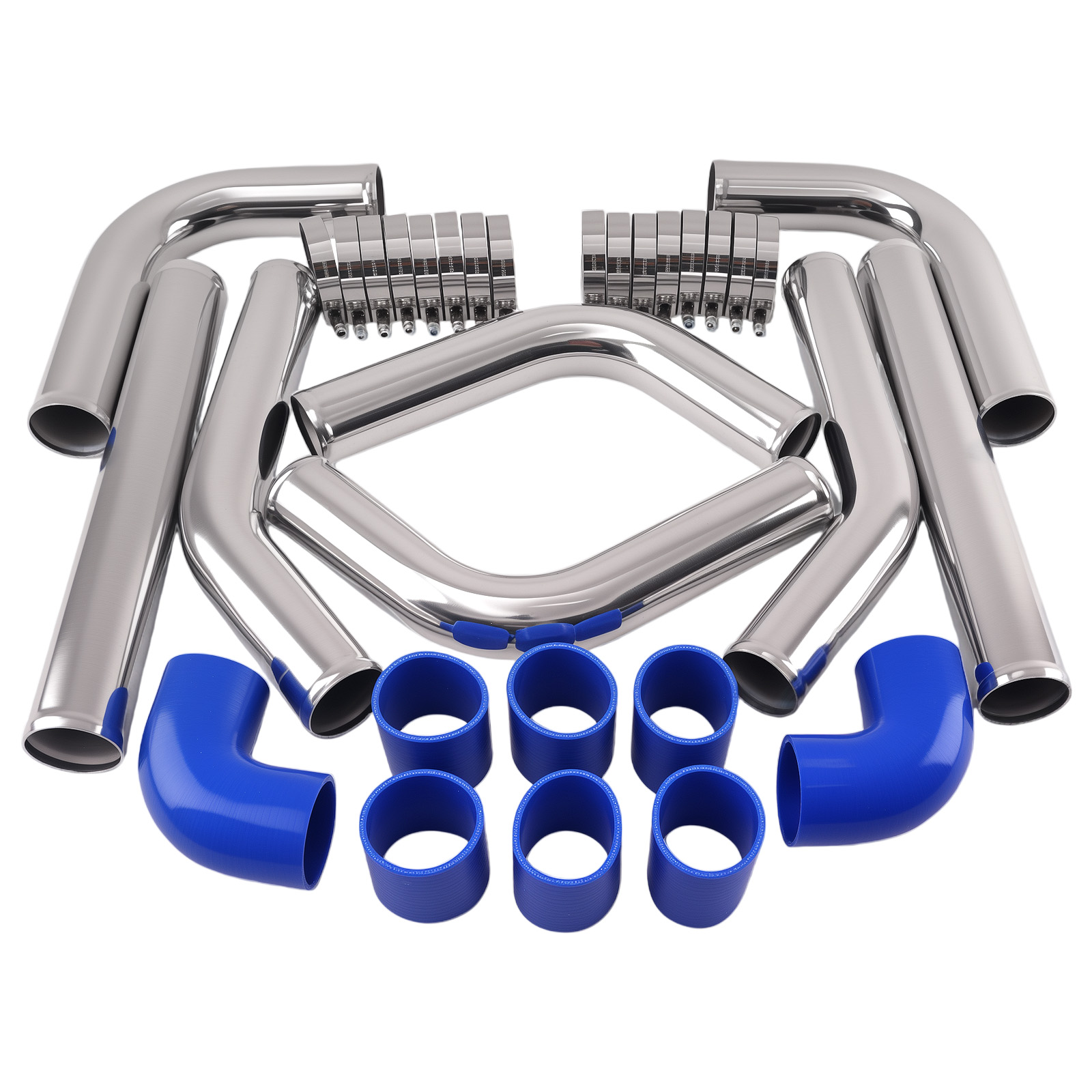 Parlatılmış 2,5 İnç Alüminyum  - Intercooler Piping Kit Aluminum 2.5 Inch incelemesi ve fiyatı
