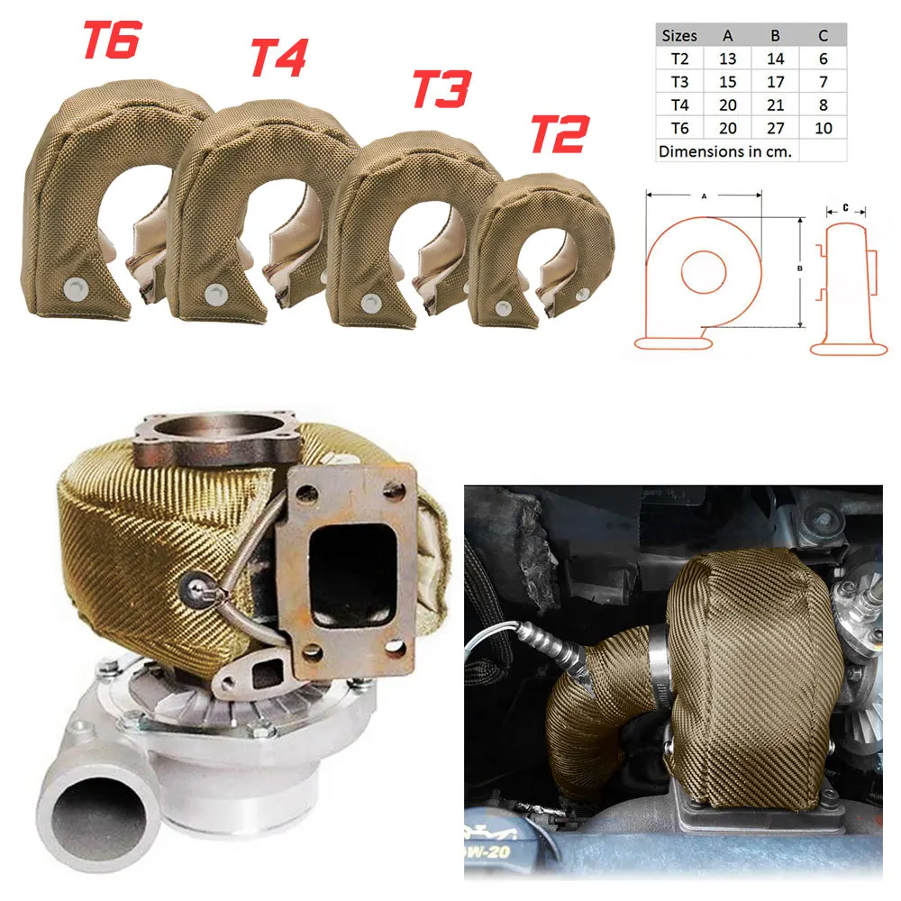 Yarış Tipi Titanyum Turbo Isı  - Turbo Heat Shield Blanket Titanium T3 T4 incelemesi ve fiyatı