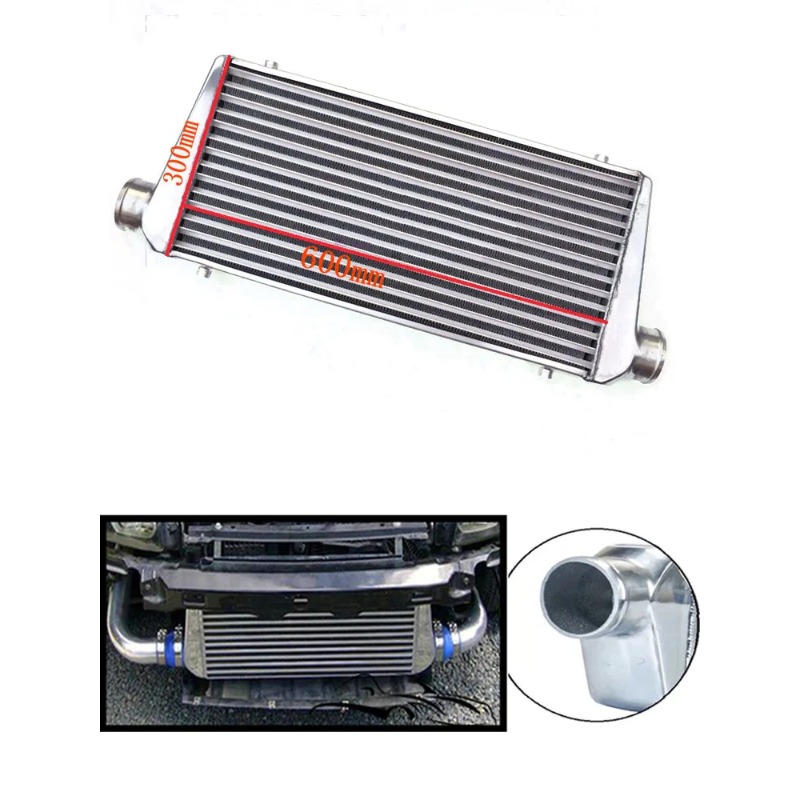 600*300*76mm Evrensel Turbo In - Front Mount Intercooler Universal Bar Plate incelemesi ve fiyatı