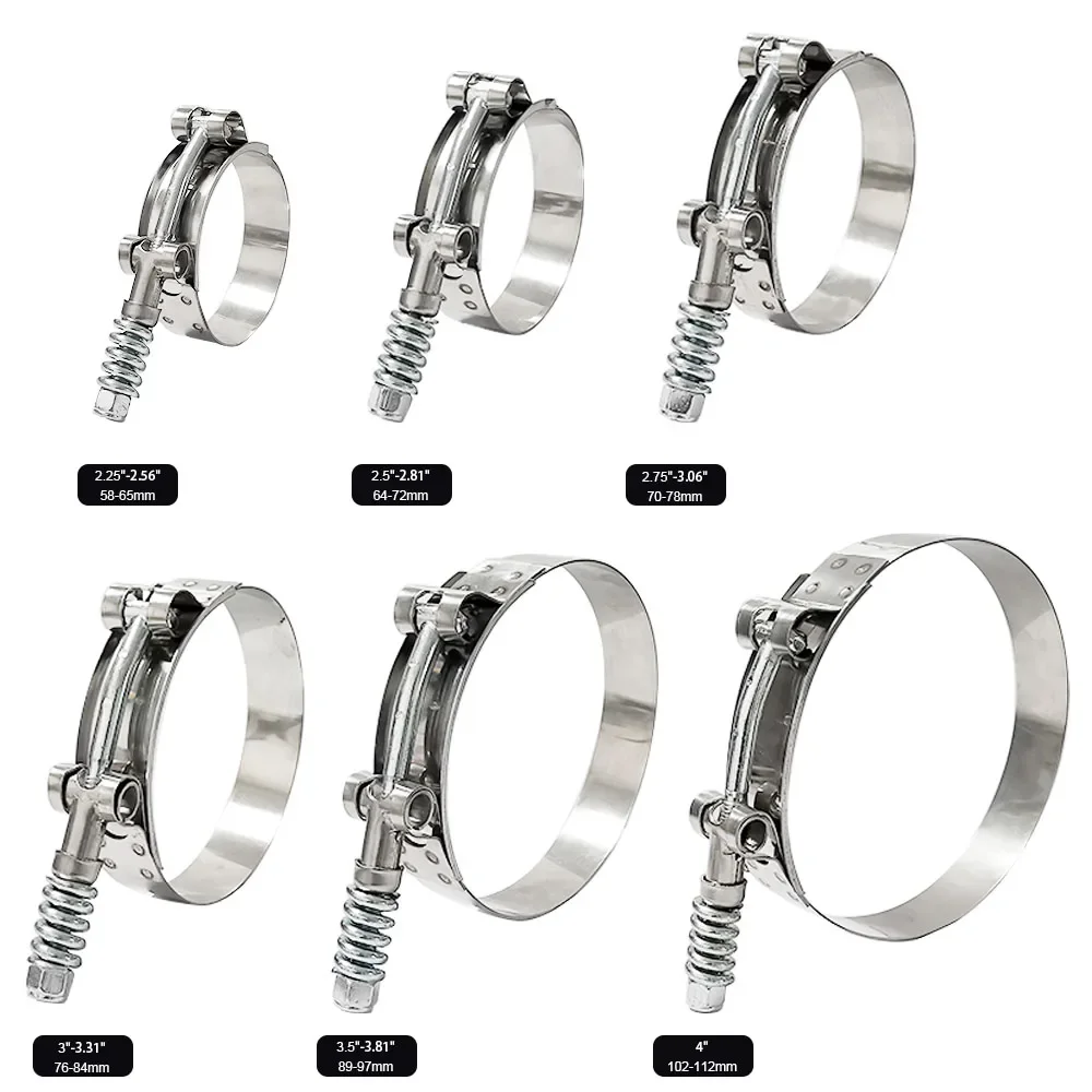 Evrensel 1 Adet Paslanmaz Çeli - T-Bolt Hose Clamps Stainless Steel Turbo incelemesi ve fiyatı