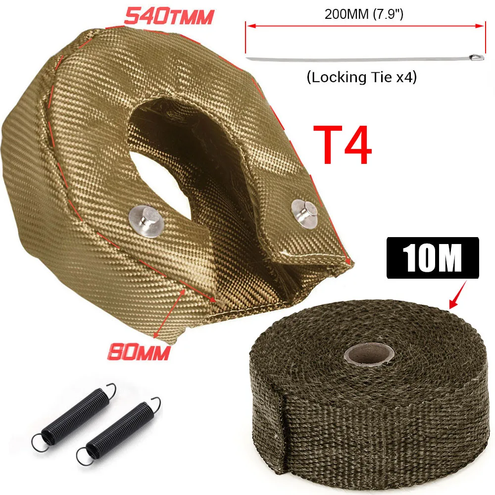 Araba Turbo Isı Battaniyesi Ti - Turbo Heat Shield Blanket Titanium T3 T4 incelemesi ve fiyatı