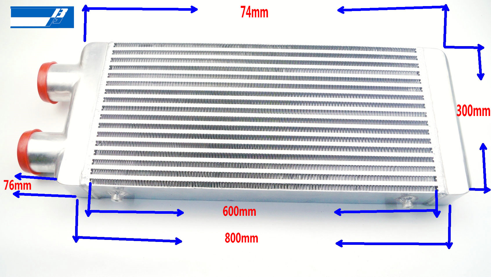 Evrensel 600x300x76mm Alüminyu - Front Mount Intercooler Universal Bar Plate incelemesi ve fiyatı