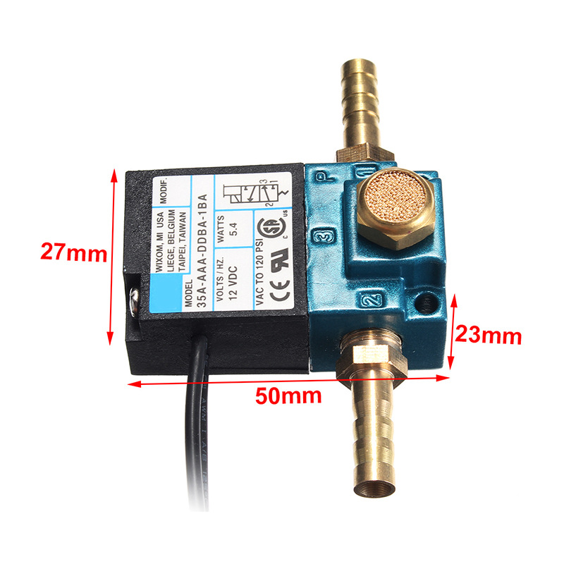 DC12V 5.4W MAC 3 Portlu Elektr - Electronic Boost Control Solenoid Valve 3 Port incelemesi ve fiyatı