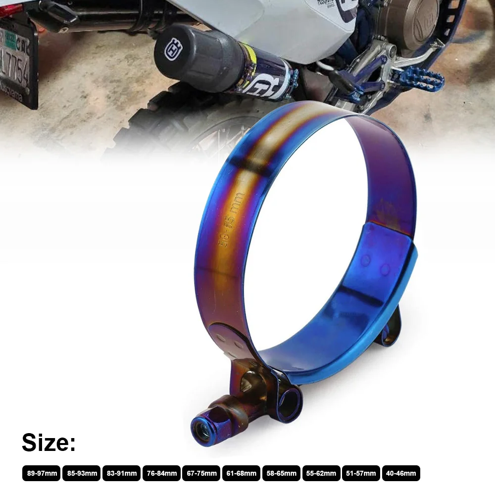 Evrensel Titanyum Mavi T-Bolt  - T-Bolt Hose Clamps Stainless Steel Turbo incelemesi ve fiyatı