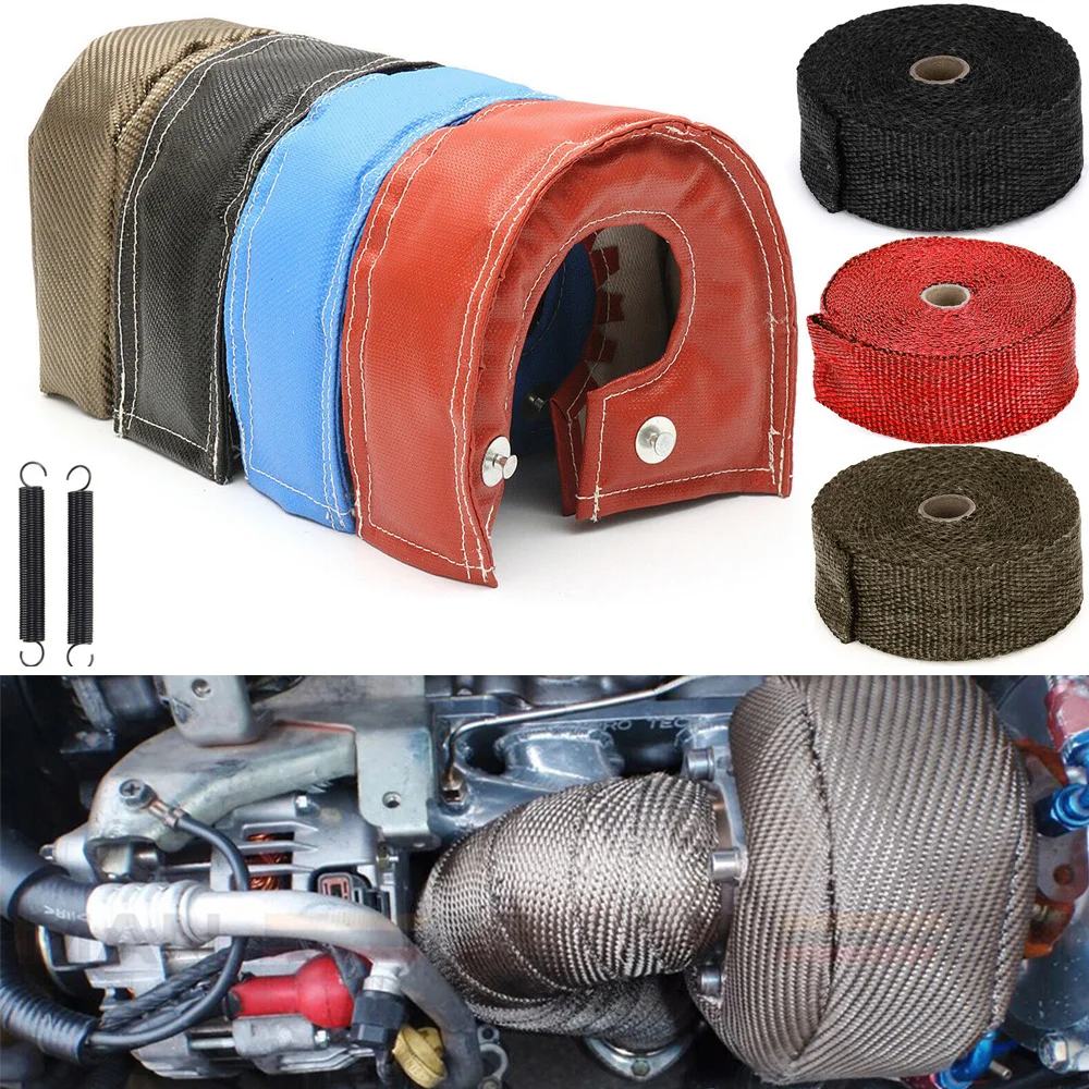 T25 T3 T4 T6 Araba Titanyum Tu - Turbo Heat Shield Blanket Titanium T3 T4 incelemesi ve fiyatı