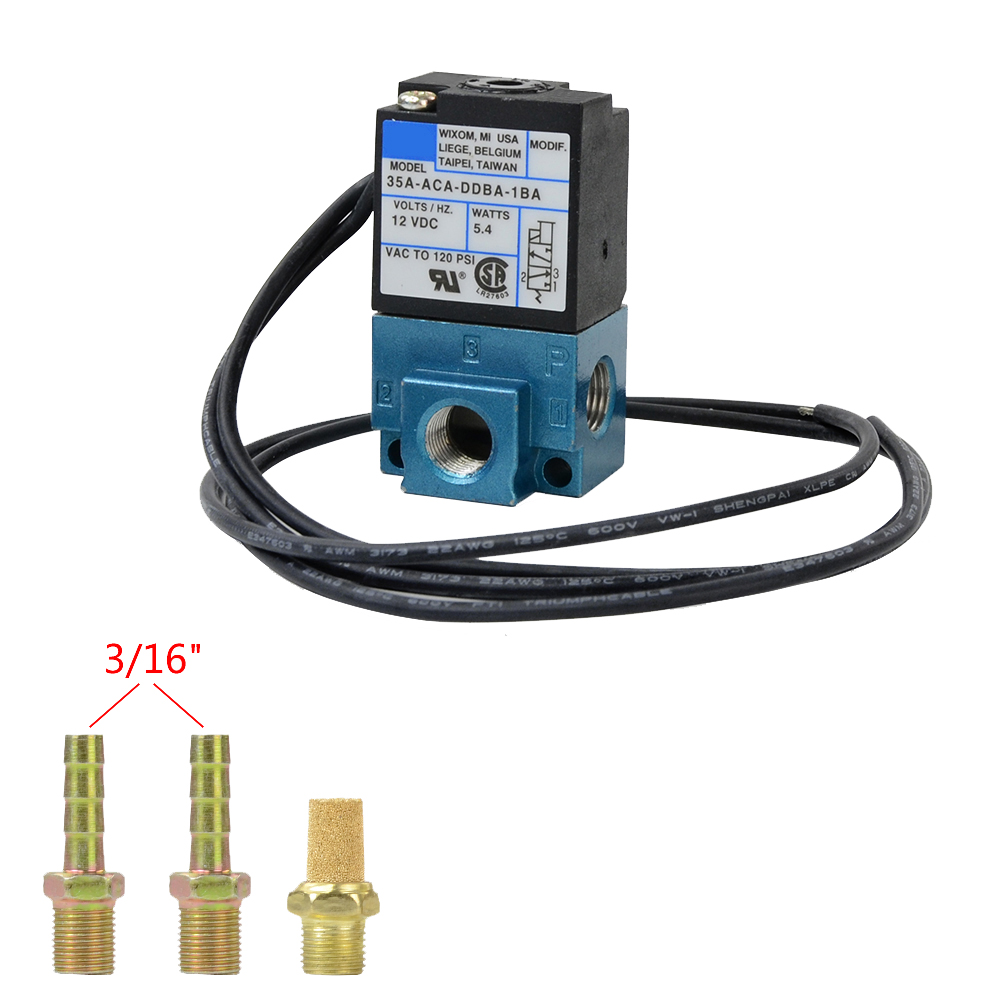 Yüksek kaliteli 12v MAC 3 Port - Electronic Boost Control Solenoid Valve 3 Port incelemesi ve fiyatı